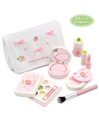 Mother garden スウィートストロベリー メイクポーチセット ホワイト
