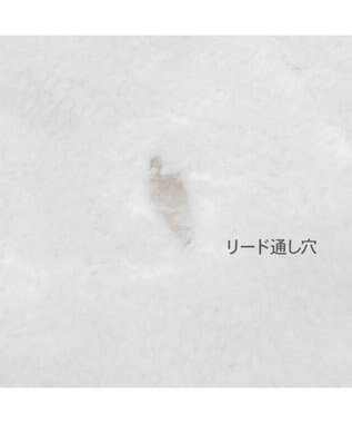 PET PARADISE Lee ロゴ ボアパーカー 《ホワイト》 小型犬 ホワイト