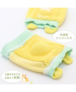 Mother garden マザーガーデン ふわんこ コーギー 足ツボ押し 靴下 ソックス レディースフリーサイズ -