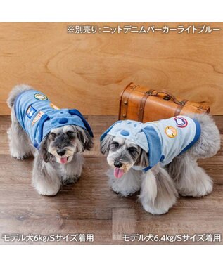 PET PARADISE スヌーピー デニム パーカー 《ネイビー》 小型犬 ネイビー