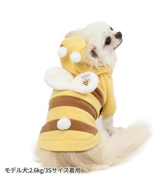 PET PARADISE ペットパラダイス 蜂 なりきり パーカー 小型犬 黄