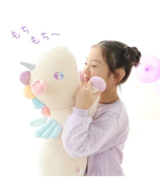 Mother garden マザーガーデン ユニコーン ぷにもち 抱き枕 68cm 《クリーム》 クリーム