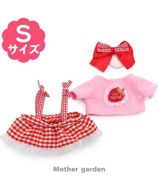 Mother garden マザーガーデン うさももドール用着せ替え服 Sサイズ《ギンガムベリー》