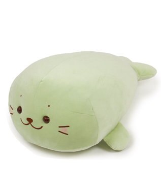 Mother garden しろたん ふわもち 抱き枕  55cm みるくカラー 《抹茶みるく》 単品