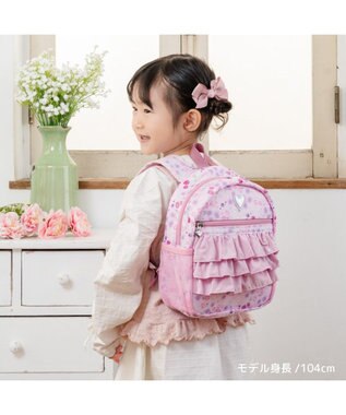 Mother garden マザーガーデン  粒いちご リュック 【Sサイズ】 《小花いちご柄》 小花柄