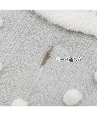 PET PARADISE スヌーピー スノー ポンチョ 中型犬 大型犬 グレー