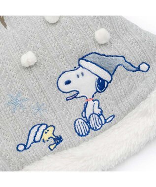 PET PARADISE スヌーピー スノー ポンチョ 中型犬 大型犬 グレー