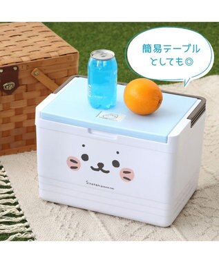 Mother garden しろたん クーラーボックス 10L 《顔ぼん》 -