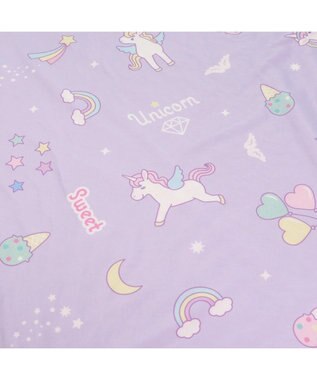 Mother garden マザーガーデン ユニコーン クールブランケット 70×100cm ポップ柄 -