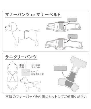 PET PARADISE リサとガスパール サニタリーパンツ 《リサ》 小型犬 リサ