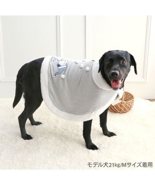 PET PARADISE スヌーピー スノー ポンチョ 中型犬 大型犬 グレー