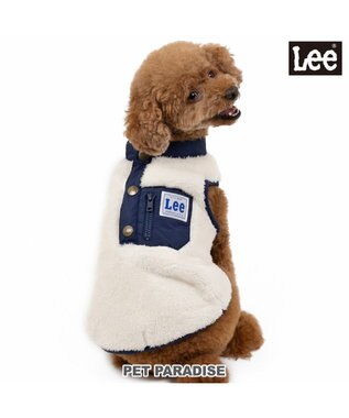  Lee ボアフリース 綿入ベスト 小型犬
