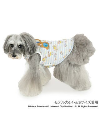 PET PARADISE ミニオン ボブ ティム エコメイド タンクトップ 小型犬 ライトブルー