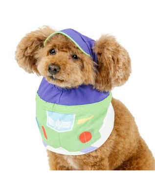 PET PARADISE ディズニー トイ・ストーリー バズ 保冷付き帽子 小型犬 パープル