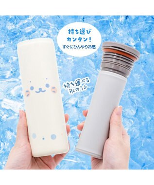 Mother garden しろたん 顔ぼん柄 スティック 氷のう 0