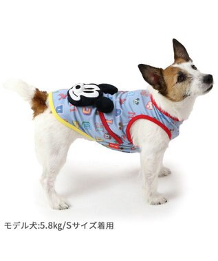 PET PARADISE ディズニー ミッキーマウス ポーチ タンクトップ 【小型犬】 グレー