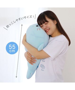 Mother garden しろたん クール 抱き枕 55cm 《アイスブルー》 単品 アイスブルー