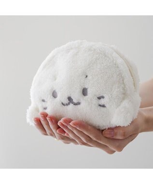 Mother garden しろたん もこもこ ポーチ ホワイト
