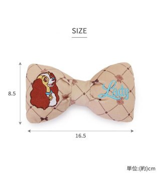 PET PARADISE ディズニー レディ リボントイ ベージュ