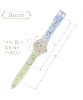 Mother garden しろたん 腕時計 《のんびりライフ/おなか》 のんびりライフ