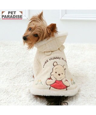  ディズニー くまのプーさん ニット ポンチョ 小型犬