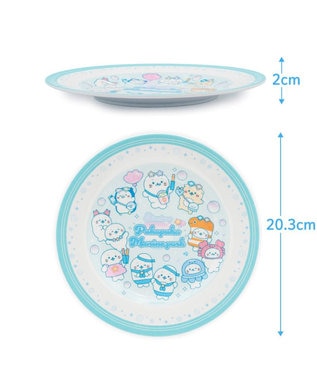 Mother garden しろたん メラミン食器 平皿 0