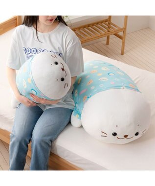 Mother garden しろたん 抱き枕55cm用 クールカバー 《ハッピーラムネ柄》 ハッピーラムネ柄