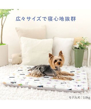 PET PARADISE リサとガスパール もちっと クールマット ホワイト