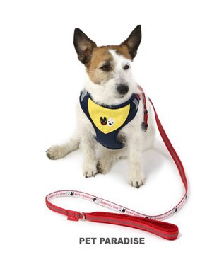 PET PARADISE 犬 ハーネス リード リサとガスパール  黄色バンダナ ハーネス＆リード 【ＳＳ】