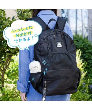Mother garden しろたん ついてきちゃうマスコット キーホルダー《すやすや顔》 単品 すやすや顔