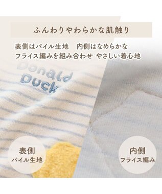 PET PARADISE ディズニー ドナルドダック サーモキープ お顔Tシャツ 小型犬 ホワイト×ブルー