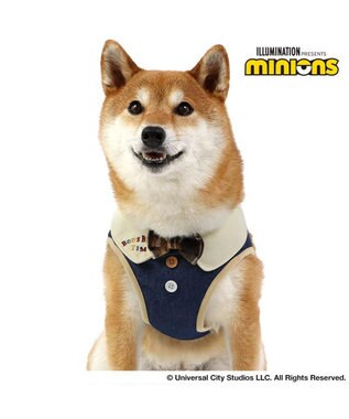 PET PARADISE ミニオン ティム ベストハーネス デニム ＳＭ 中型犬 デニム