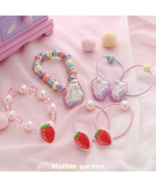 Mother garden マザーガーデン 野いちご ヘアゴム 2個セット ヘアゴム