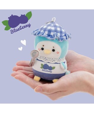 Mother garden しろたん ジャムキーホルダー 《ブルーベリーらむね》 単品 ブルーベリーらむね