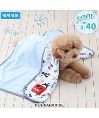 PET PARADISE リサとガスパール クール ブランケット 《パリ柄》 小型犬