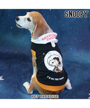 PET PARADISE スヌーピー 反射パーカー アストロノーツ 《ネイビー 》 中型犬