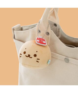 Mother garden しろたん パン型キーホルダー 《しろたん》 単品 しろたん