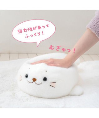 Mother garden しろたん ほわほわ ぬいぐるみ 38cm 0