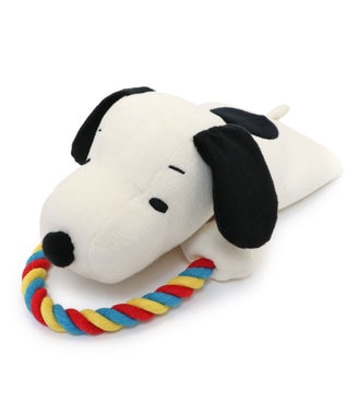 PET PARADISE  スヌーピー ロープ パペット トイ ホワイト