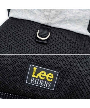 PET PARADISE Lee フード付き メッシュハーネス Ｓ ブラック