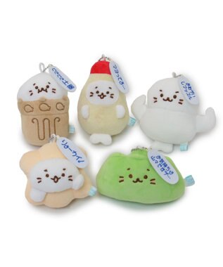 Mother garden しろたん ダジャレ マスコットキーホルダー  《お気持ちは山々ですが・・・》 単品 お気持ちは山々ですが・・・