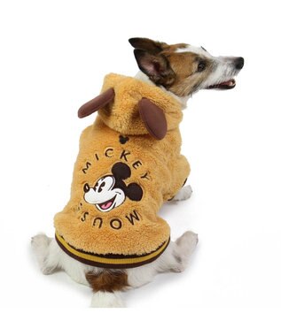 PET PARADISE ディズニー ミッキー もこもこ パーカー 小型犬 ミッキー