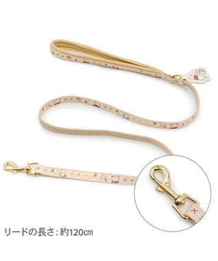 PET PARADISE ディズニー くまのプーさん リード 《はちみつ柄》 ４Ｓ～３Ｓ 小型犬 ベージュ