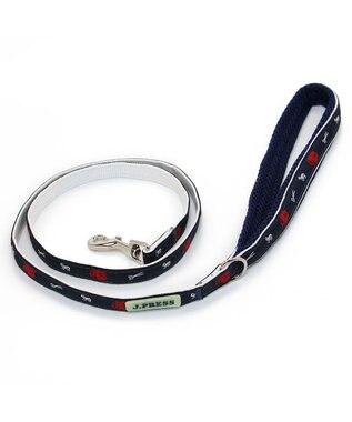 PET PARADISE J.PRESS トリコロール リード 小型犬 ＳＳ~Ｓ -