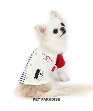 PET PARADISE 犬の服 犬 リサとガスパール 背中開き Ｔシャツ 【小型犬】 リブ