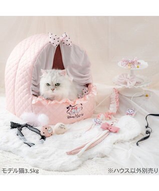 PET PARADISE ディズニー マリー ゆりかごハウス ピンク ライトピンク