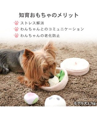 PET PARADISE ペットパラダイス ヤムチャ ノーズワークトイ ベージュ