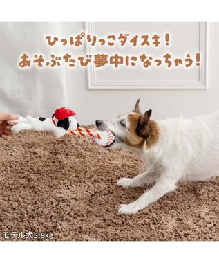 PET PARADISE スヌーピー ナイスキャッチ トイ ホワイト