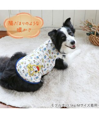 PET PARADISE スヌーピー ペティヒート天竺 タンクトップ 《えさ皿柄》 中型犬 大型犬 えさ皿柄