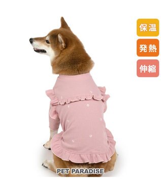 PET PARADISE ペットパラダイス  プレミアムペティヒー ト 花フリルTシャツ  中型犬